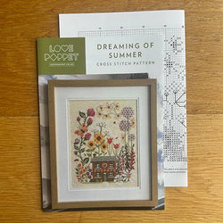 Love Poppet – Dreaming of Summer Cross Stitch Kit (ONLINE ORDER ONLY)