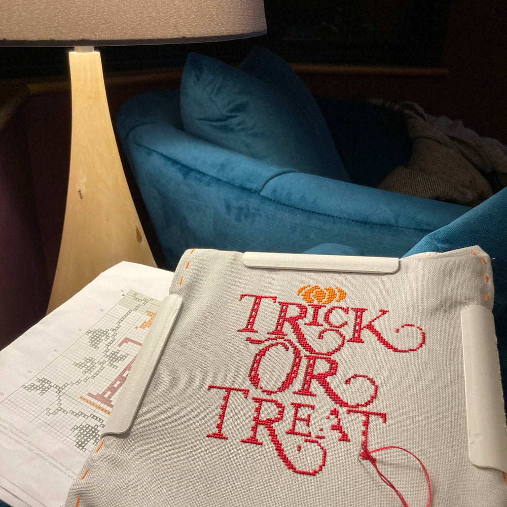 Love Poppet – Trick or Treat Cross Stitch Kit (ONLINE ORDER ONLY)