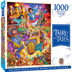 Classic Fairy Tales - Aladdin 1000 Piece Jigsaw Puzzle (ONLINE ORDER ONLY)