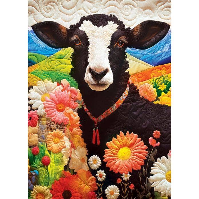 Quilted - Black Sheep of the Family 1000 Piece Jigsaw Puzzle