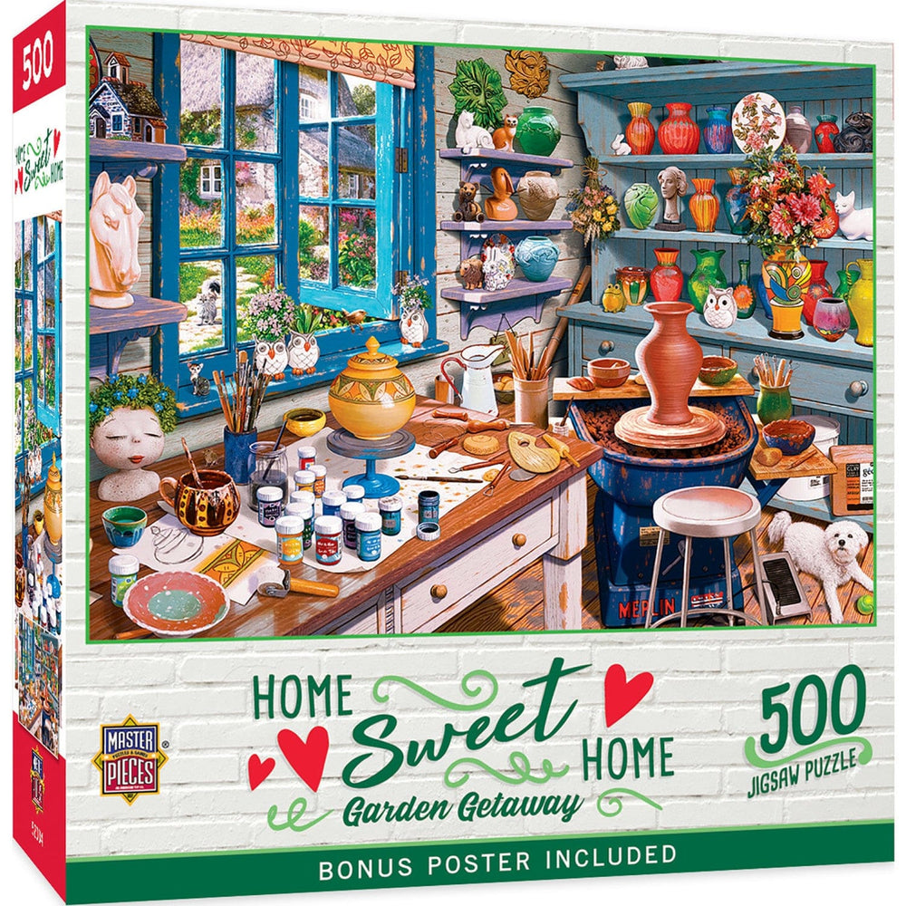 Home Sweet Home - Garden Getaway 500 Piece Jigsaw Puzzle (ONLINE ORDER ONLY)
