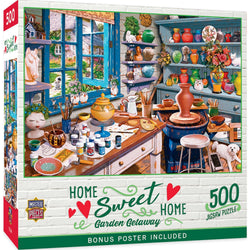 Home Sweet Home - Garden Getaway 500 Piece Jigsaw Puzzle (ONLINE ORDER ONLY)