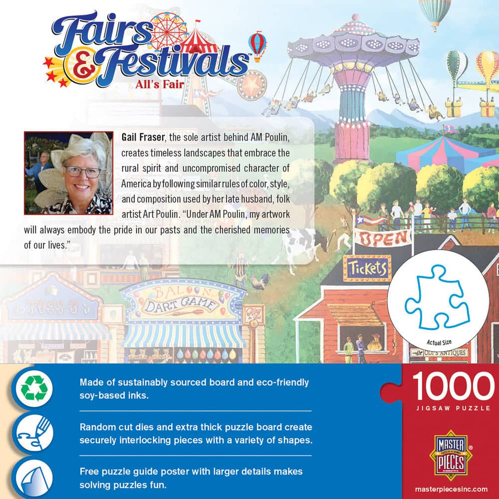 Fairs & Festivals - All's Fair 1000 Piece Jigsaw Puzzle
