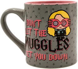 Harry Potter Luna Lovegood "Don't Let the Muggles Get You Down" 14oz. Ceramic Mug (ONLINE ORDER ONLY)
