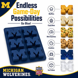 Michigan Wolverines Muffin Pan