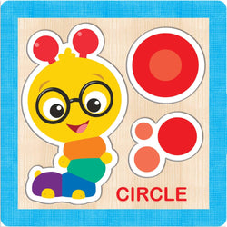 Baby Einstein Chunky Wood Puzzles - Kids 4-Pack