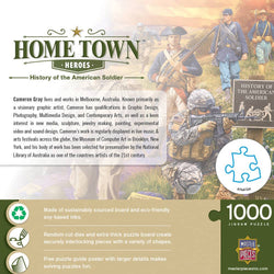 Hometown Heroes - History of the American Soldier 1000 Piece Jigsaw Puzzle