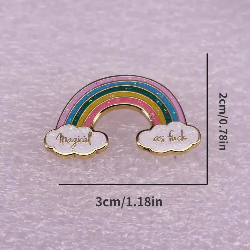 Magical AF Rainbow Pin (Online Order Only)