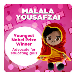 Empower Your Child's Education with the Malala Yousafzai Interactive Plush: A Toy That Inspires Learning and Courage! (ONLINE ORDER ONLY)