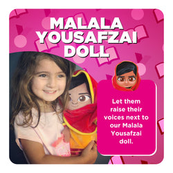 Empower Your Child's Education with the Malala Yousafzai Interactive Plush: A Toy That Inspires Learning and Courage! (ONLINE ORDER ONLY)