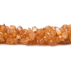 Mandarin Garnet Beads Plain Nugget Chips (ONLINE ORDER ONLY)