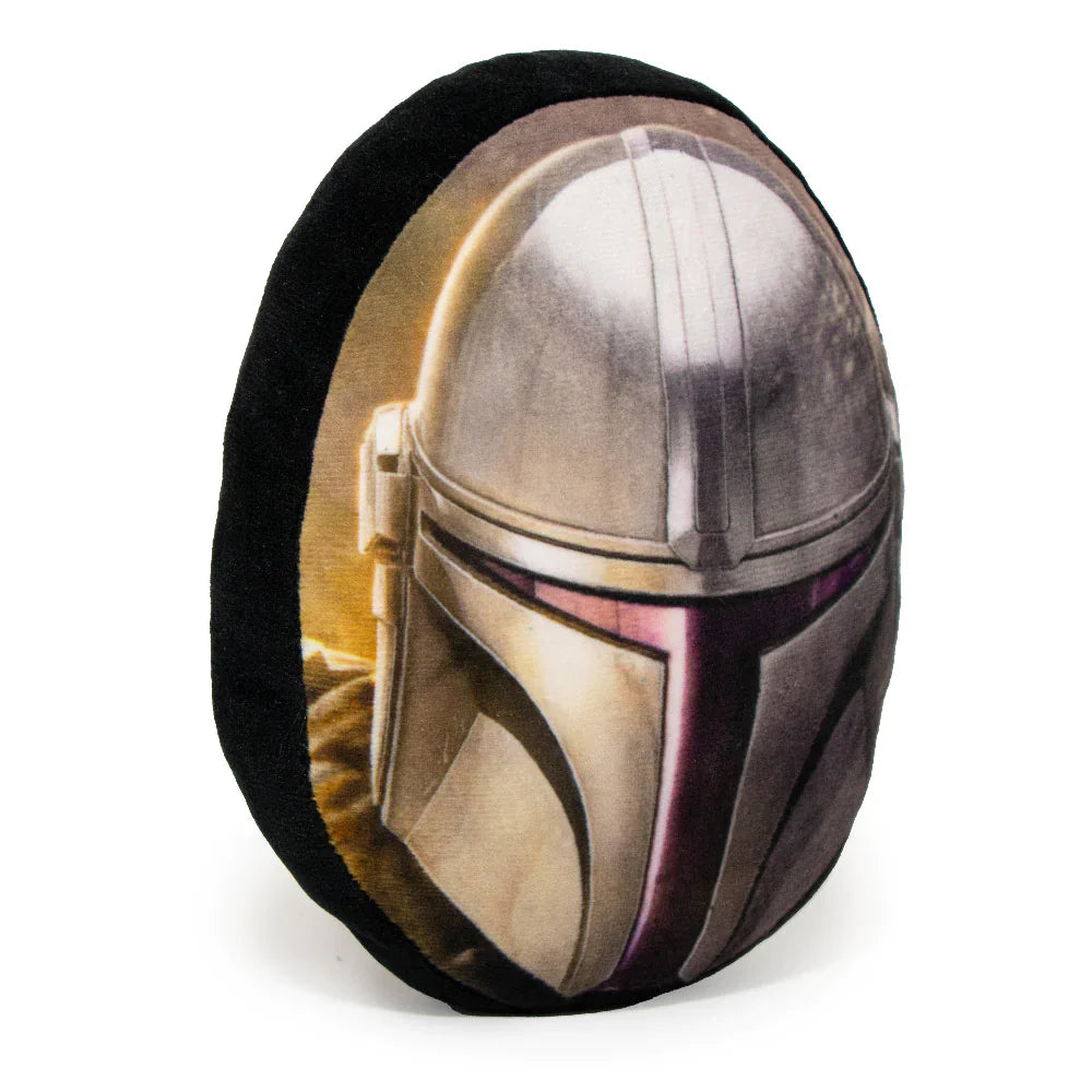 Star Wars The Mandalorian Helmet Squeaky Dog Toy (Online Order Only)