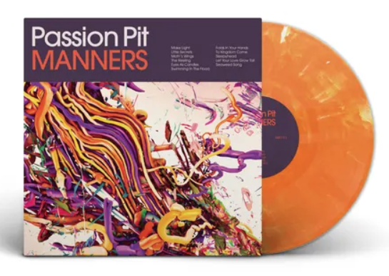 Passion Pit - Manners [IEX 15th Anniversary Orange Marble] [Vinyl] (ONLINE ORDER ONLY)