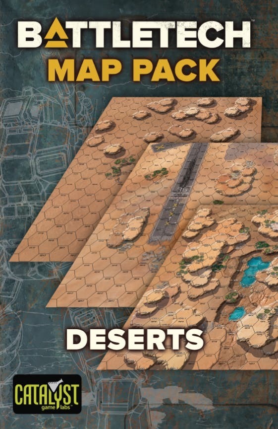 Battletech Map Set: Deserts (ONLINE ORDER ONLY)