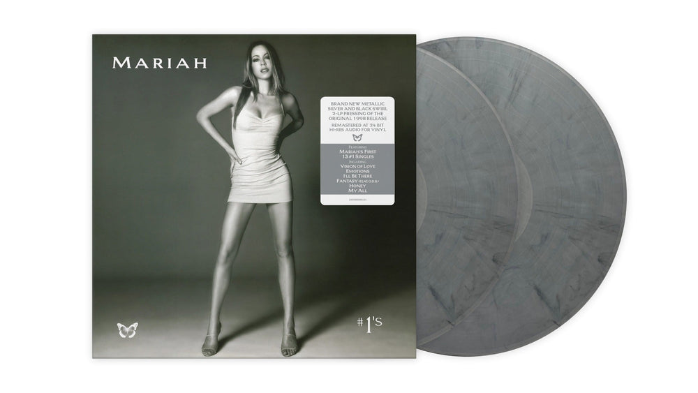 Mariah Carey - #1's (Bonus Tracks, Colored Vinyl, Silver & Black Swirl) (2 Lp's) [Vinyl]