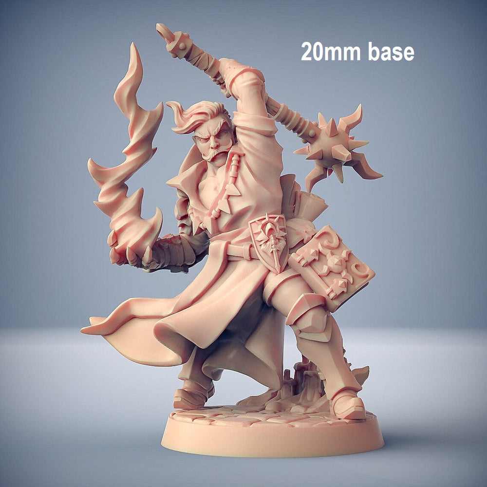 Marko, Sol Justicar (Male Human Paladin) (Online Order Only)