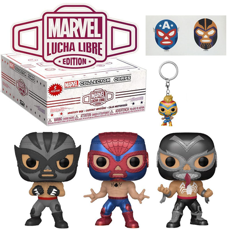 Marvel Collector Corps Box (Lucha Libre Edition, Unsealed) (Online Order Only)