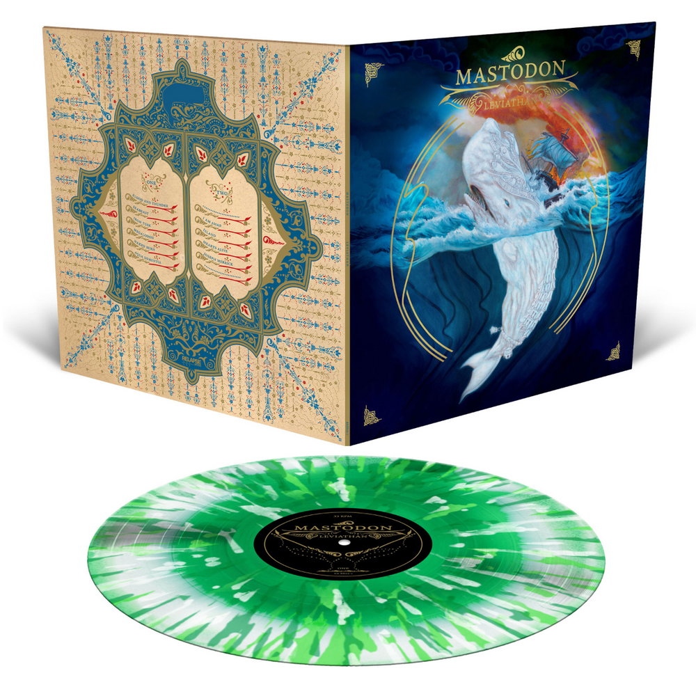 Mastodon - Leviathan: 20th Anniversary Edition (Colored Vinyl, White, Green, Splatter) [Vinyl] (ONLINE ORDER ONLY)