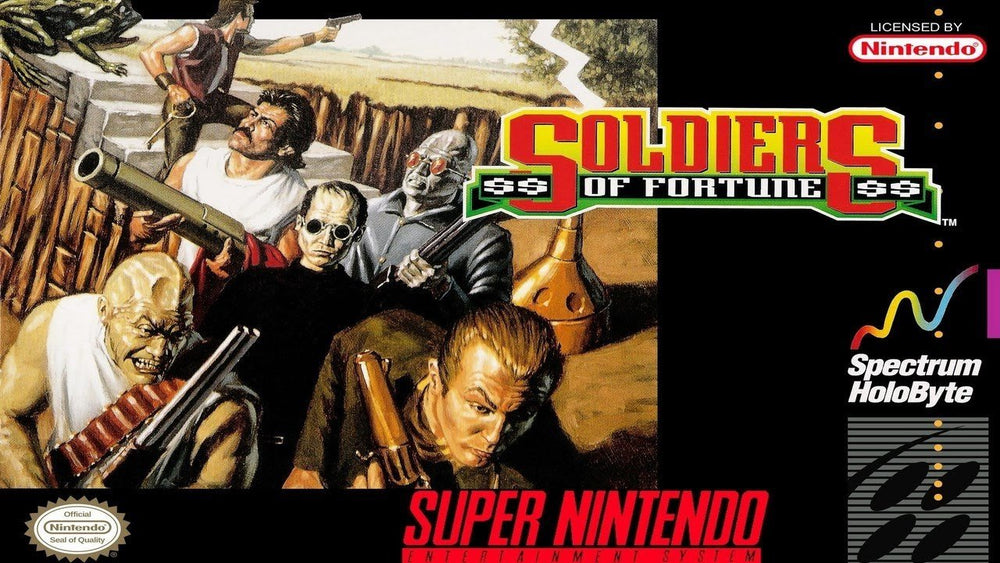 Soldier of Fortune (Super Nintendo) (Online Only)