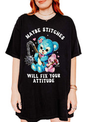 Maybe Stitches Will Fix Your Attitude Tee (ONLINE ORDER ONLY)