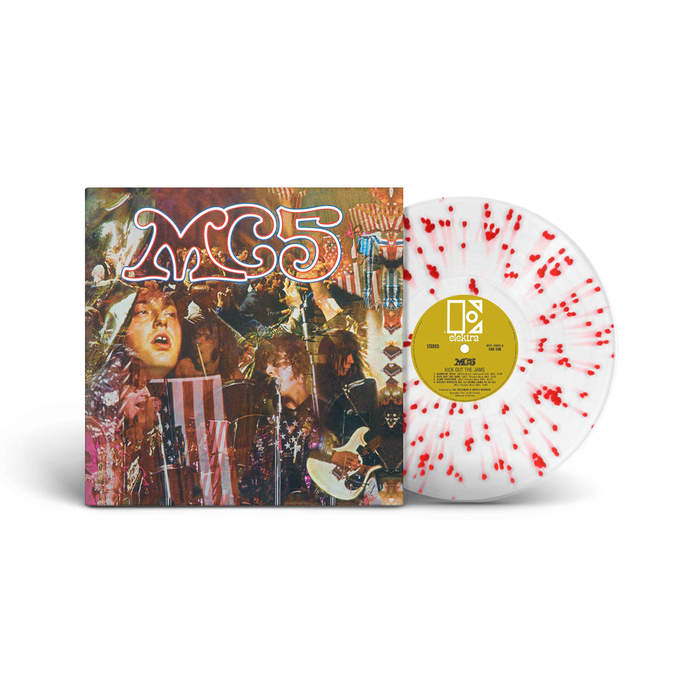 MC5 - Kick Out The Jams (ROCKTOBER) (Ultra Clear / Red Splatter Vinyl) [Vinyl]