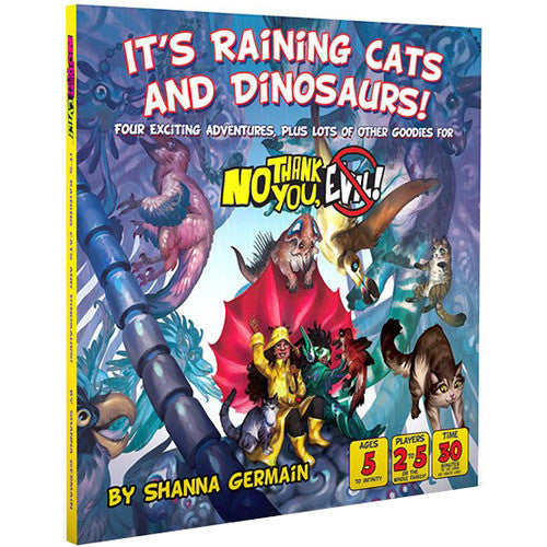 No Thank You Evil: It's Raining Cats & Dinosaurs Expansion (ONLINE ORDER ONLY)