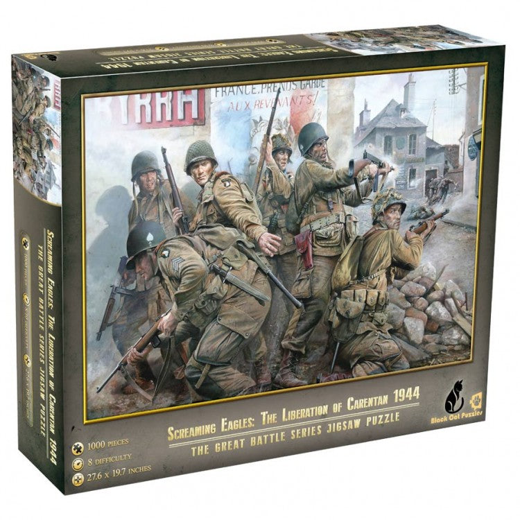 Screaming Eagles: The Liberation of Carentan 1944 Puzzle