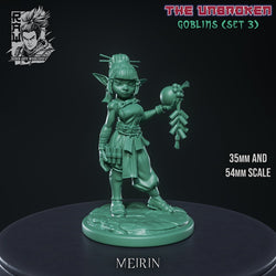 Meirin the Artificer – Goblin Artificer – Resin Tabletop Miniature (ONLINE ORDER ONLY)
