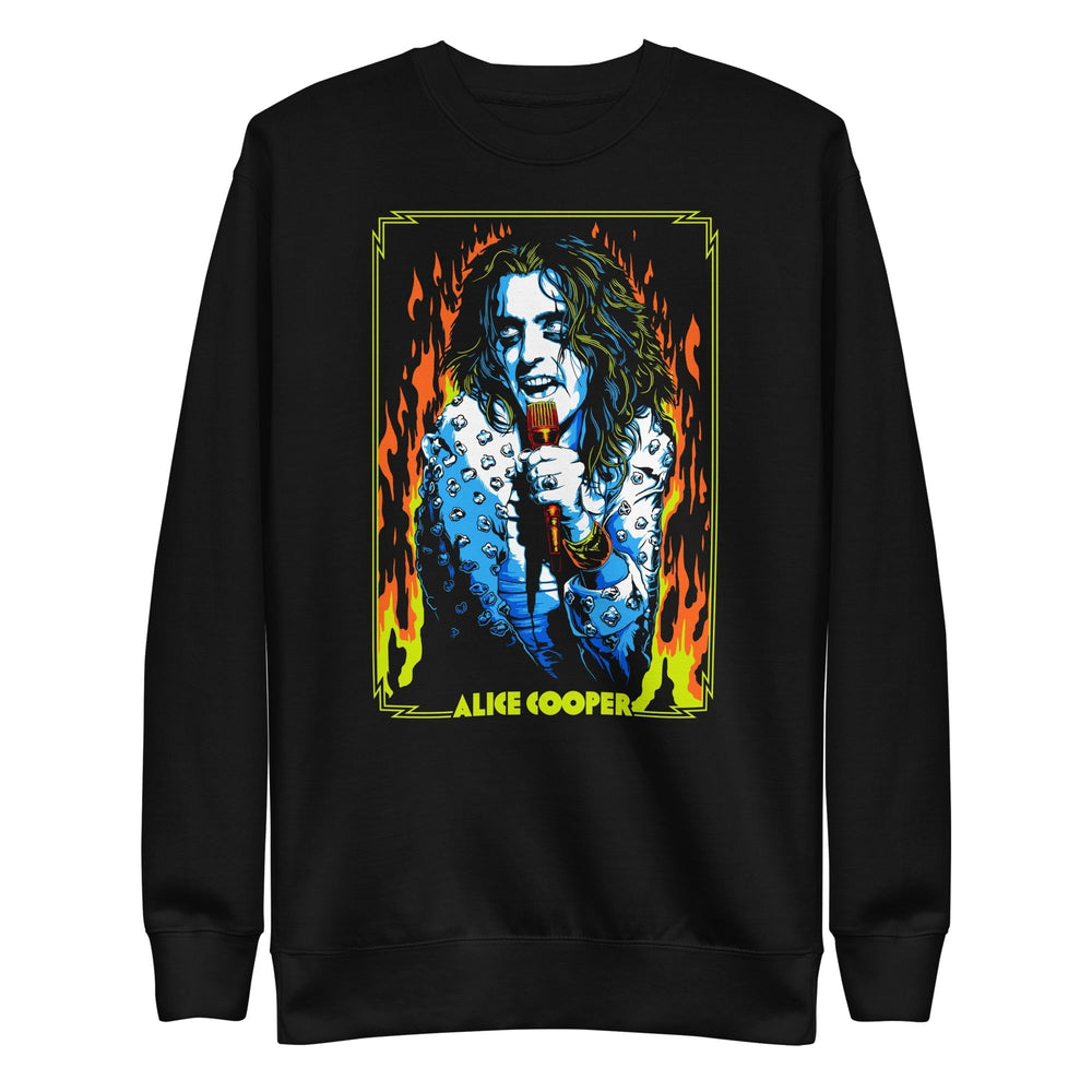 Alice Cooper - Flames Sweatshirt [Apparel] (ONLINE ORDER ONLY)