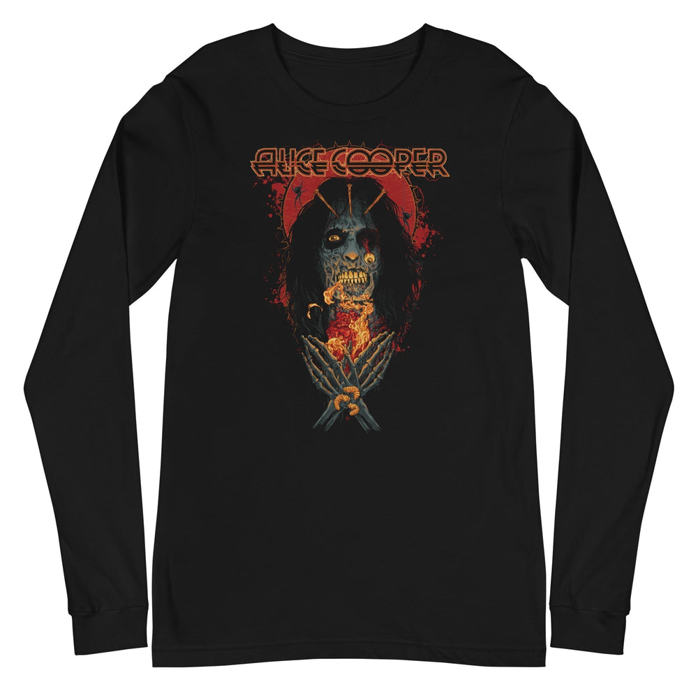 Alice Cooper - Skeleton Long Sleeve T-Shirt [Apparel] (ONLINE ORDER ONLY)