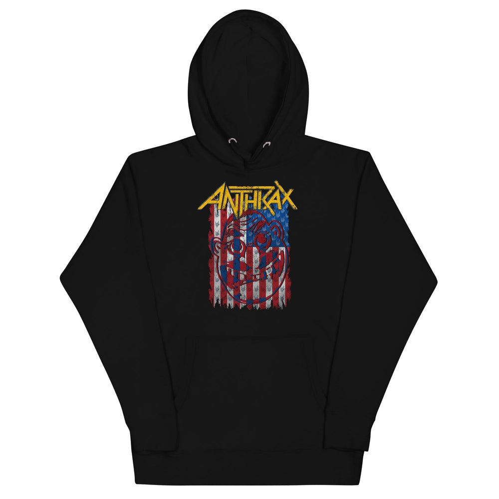 Anthrax - American Flag Hoodie [Apparel] (ONLINE ORDER ONLY)