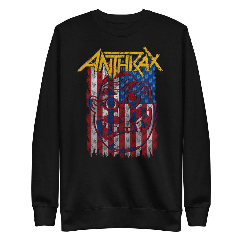 Anthrax - American Flag Sweatshirt [Apparel] (ONLINE ORDER ONLY)