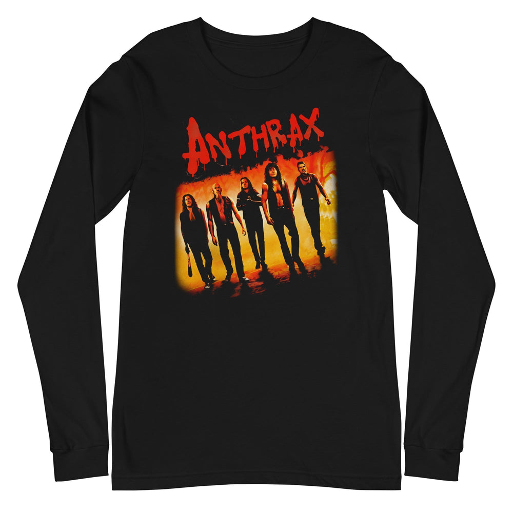 Anthrax - Slanted Band Long Sleeve T-Shirt [Apparel] (ONLINE ORDER ONLY)