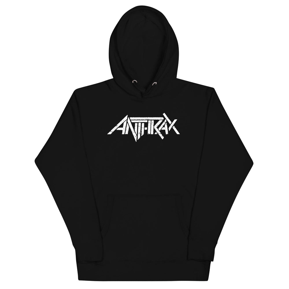 Anthrax - White Core Logo Hoodie [Apparel] (ONLINE ORDER ONLY)
