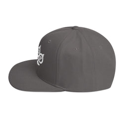 Five Finger Death Punch Grey Knuckles Embroidered Snapback Hat [Apparel] (ONLINE ORDER ONLY)