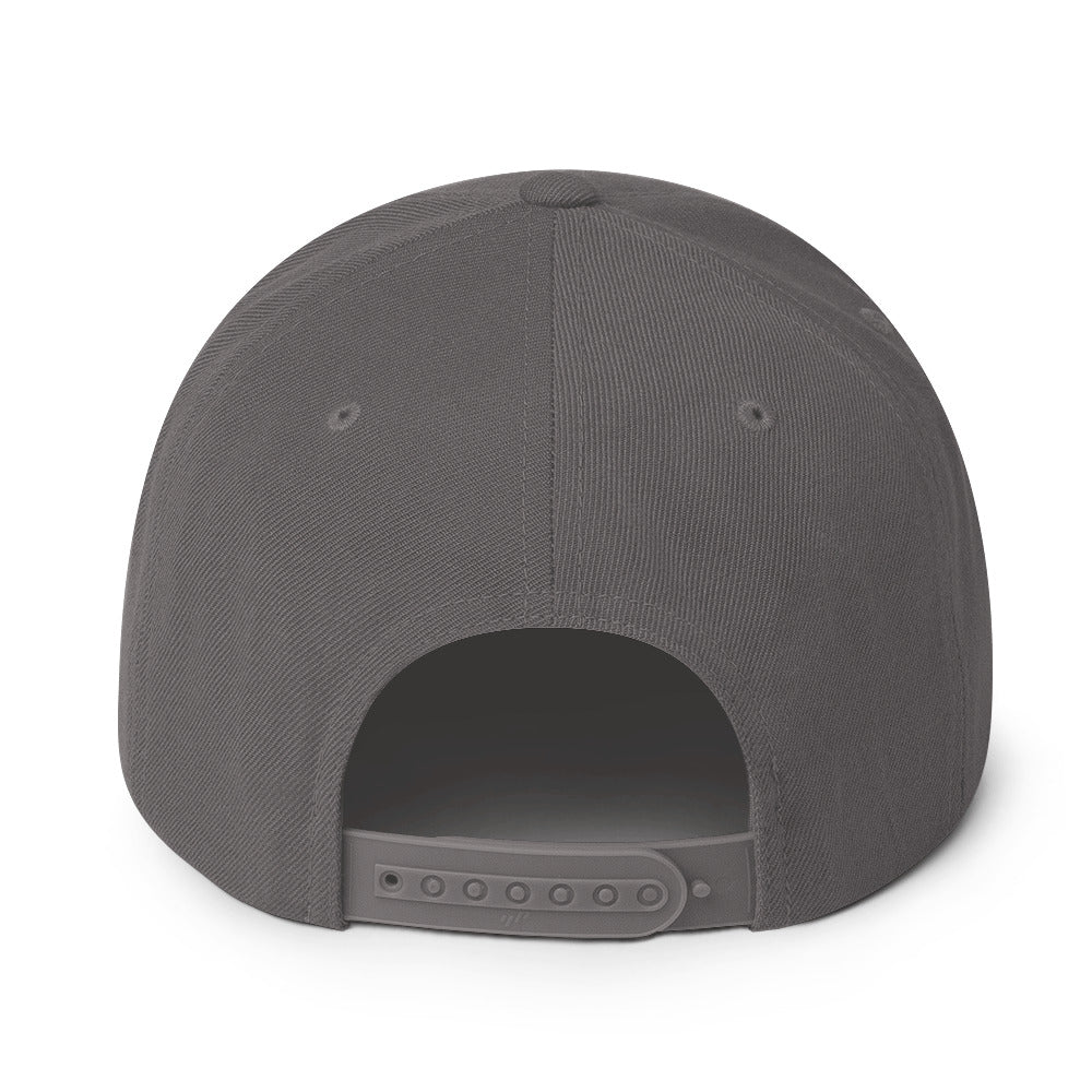 Five Finger Death Punch Grey Knuckles Embroidered Snapback Hat [Apparel] (ONLINE ORDER ONLY)