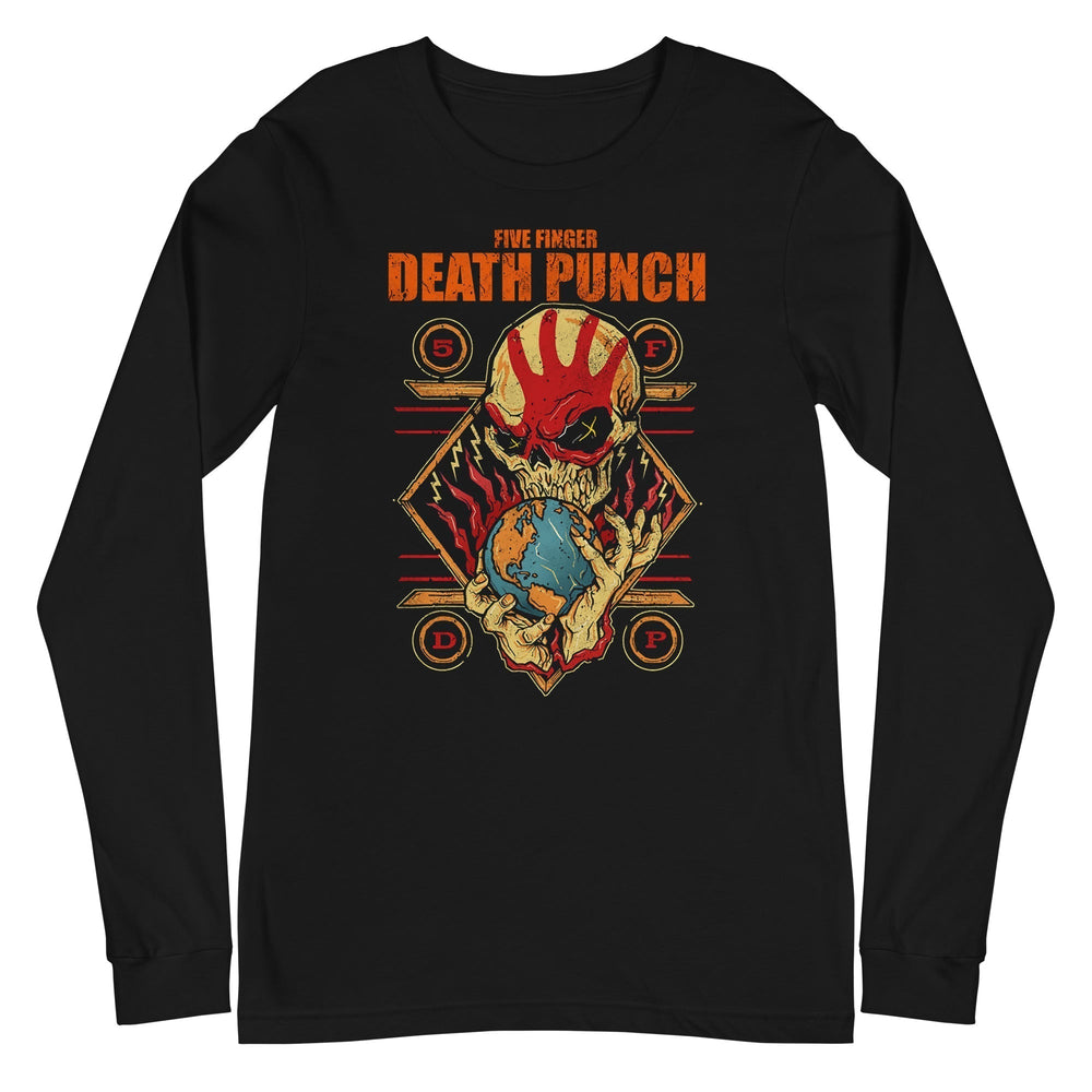 Five Finger Death Punch - Hand Skull Logo Long Sleeve T-Shirt [Apparel] (ONLINE ORDER ONLY)