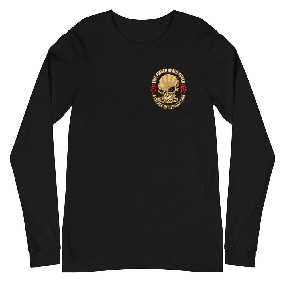 Five Finger Death Punch - Small Logo Long Sleeve T-Shirt [Apparel] (ONLINE ORDER ONLY)