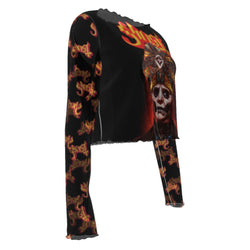 Ghost One Eye Women's Mesh Top [Apparel] (ONLINE ORDER ONLY)