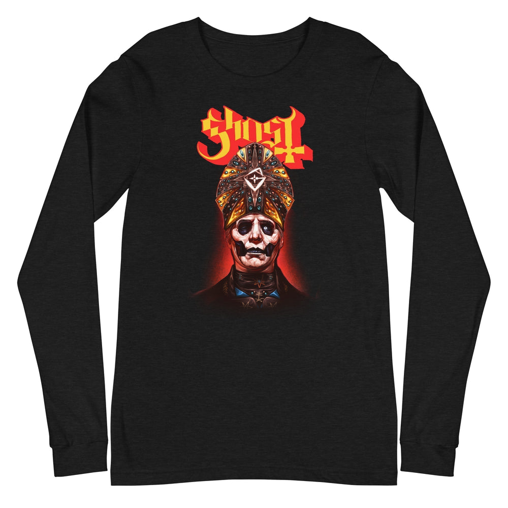 Ghost - Red Glow Long Sleeve T-Shirt [Apparel] (ONLINE ORDER ONLY)