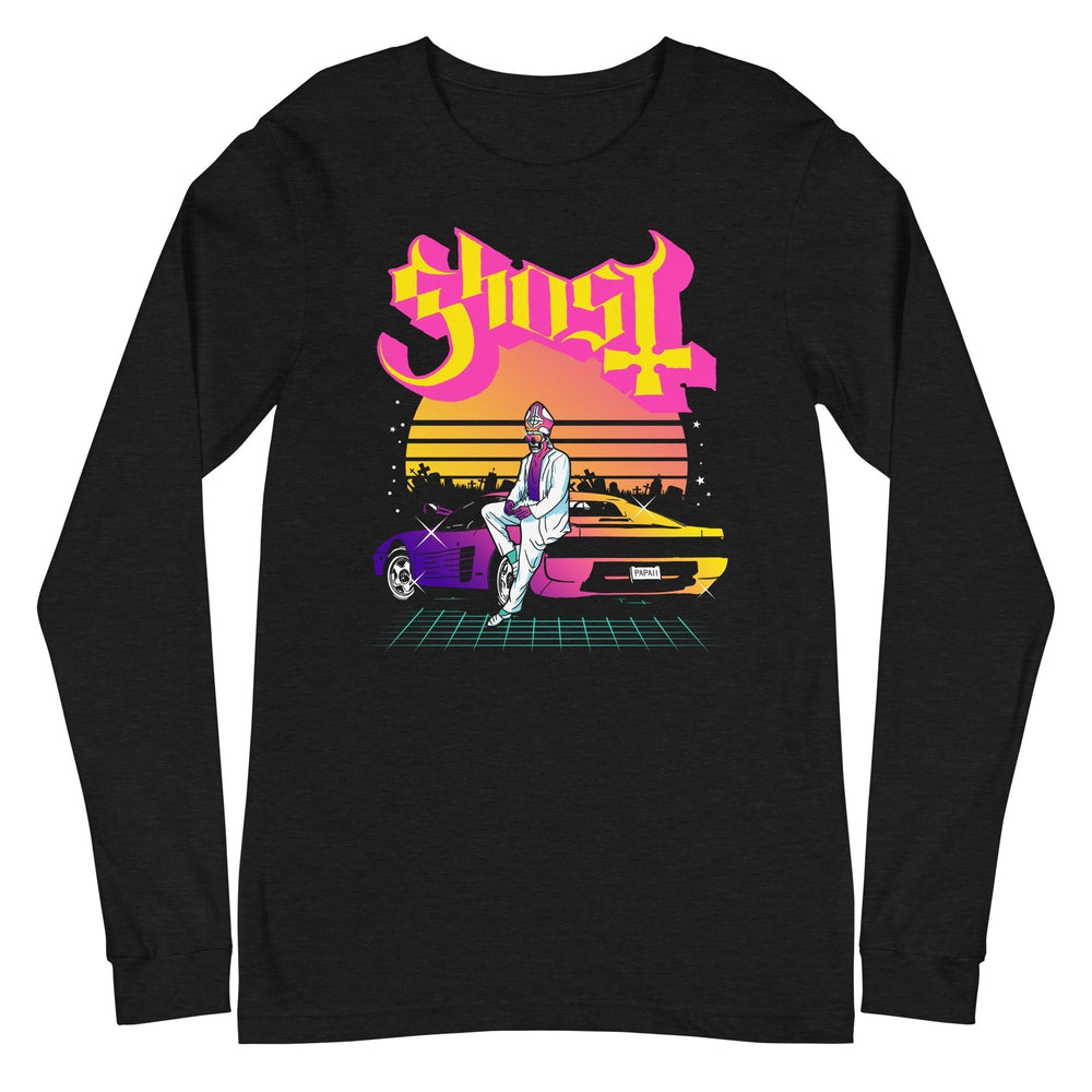 Ghost - Sunset Car Long Sleeve T-Shirt [Apparel] (ONLINE ORDER ONLY)
