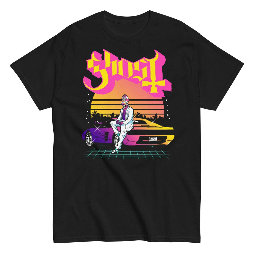 Ghost - Sunset Car T-Shirt [] (ONLINE ORDER ONLY)