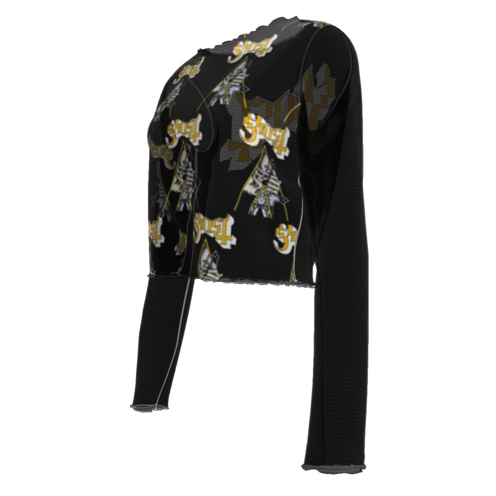 Ghost Triangle Women's Mesh Top [Apparel] (ONLINE ORDER ONLY)