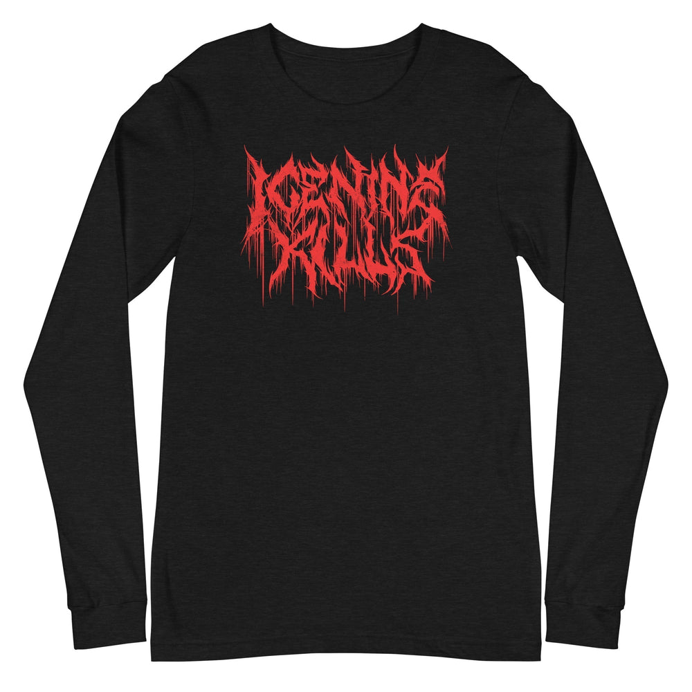Ice Nine Kills - Drip Logo Long Sleeve T-Shirt [Apparel] (ONLINE ORDER ONLY)