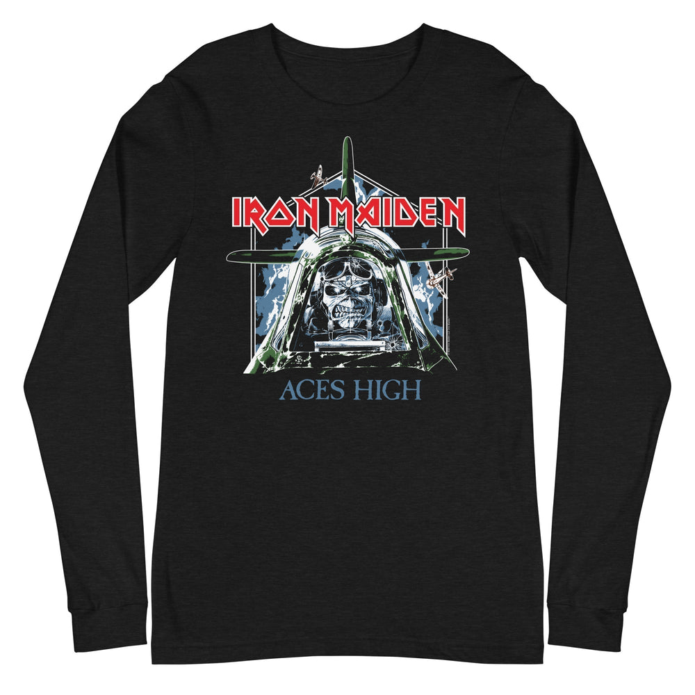 Iron Maiden - Aces High Long Sleeve T-Shirt [Apparel] (ONLINE ORDER ONLY)