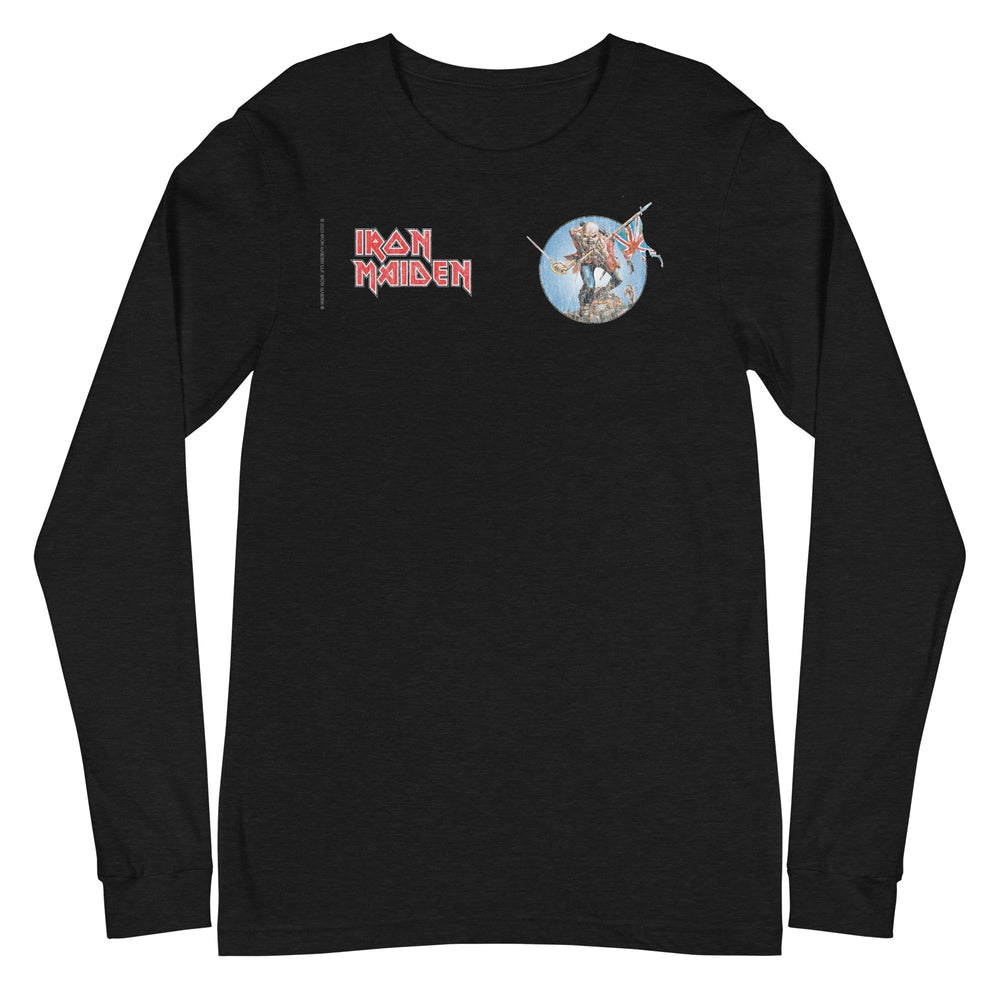 Iron Maiden - Logo Flag Long Sleeve T-Shirt [Apparel] (ONLINE ORDER ONLY)