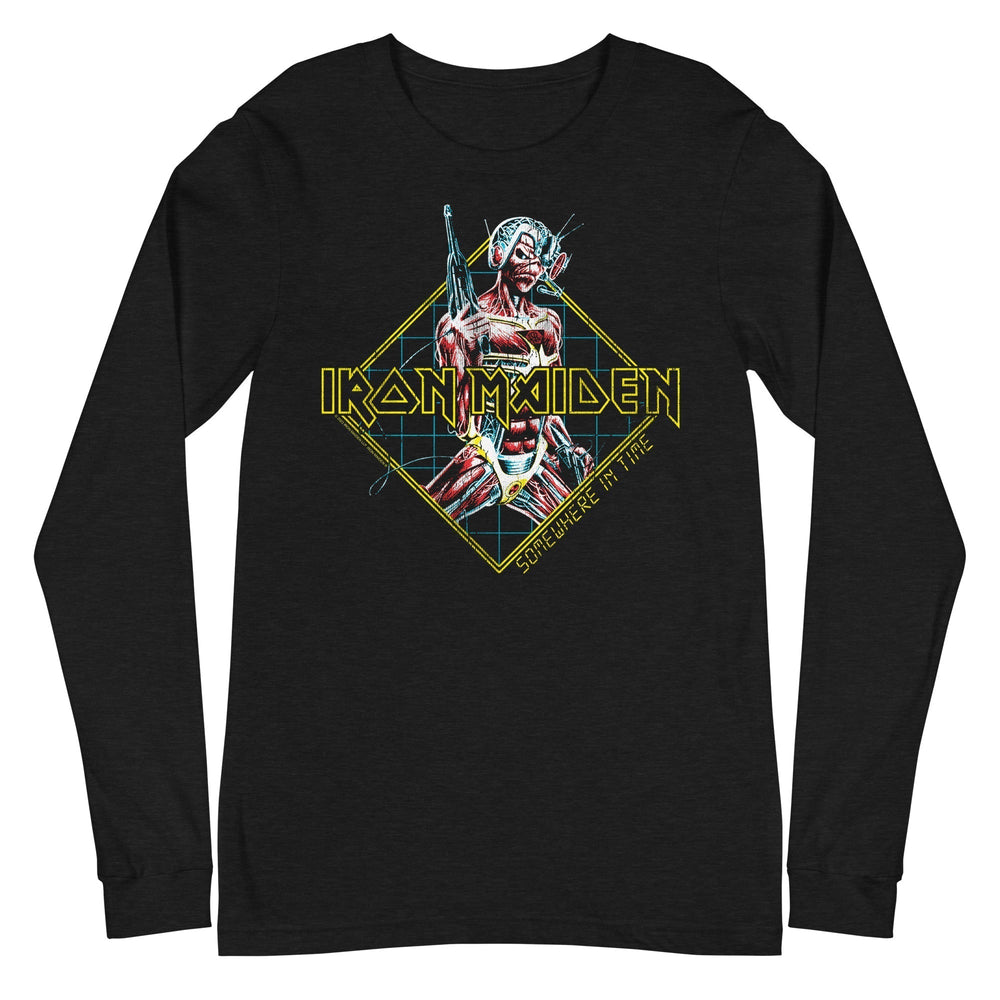 Iron Maiden - Rhombus Long Sleeve T-Shirt [Apparel] (ONLINE ORDER ONLY)