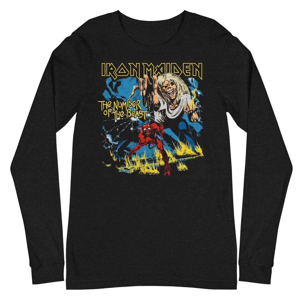 Iron Maiden - The Number of the Beast Long Sleeve T-Shirt [Apparel] (ONLINE ORDER ONLY)