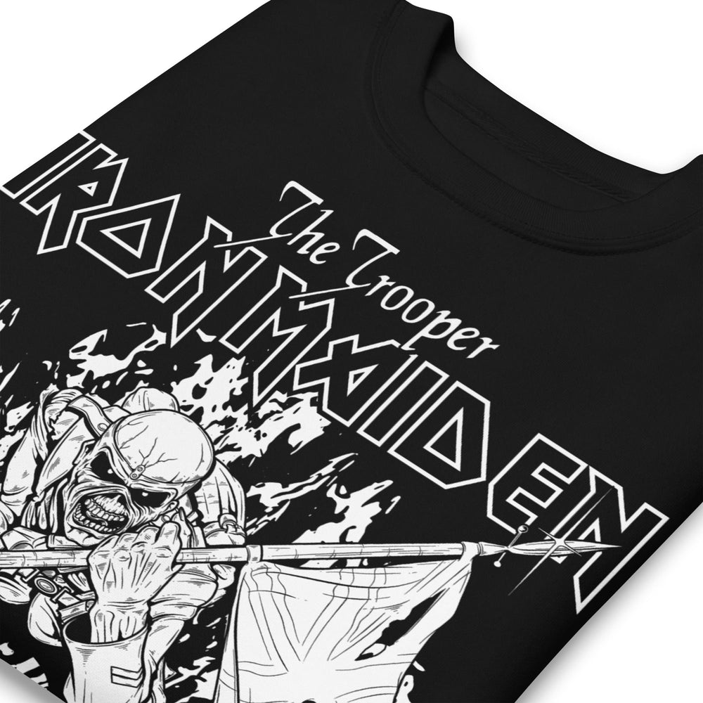 Iron Maiden - Trooper Black and White Sweatshirt [Apparel] (ONLINE ORDER ONLY)