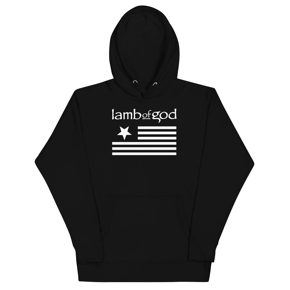 Lamb of God - White Flag Hoodie [Apparel] (ONLINE ORDER ONLY)